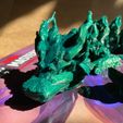 Woodland Dragon, Articulating Flexi Wiggle Pet, Print in Place, Fantasy