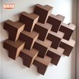 5.jpg 3D Wall - Seamless geometric pattern