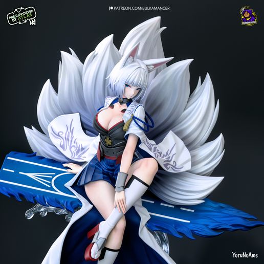 lady.kaga 👧 Kaga | Azur Lane | 248mm・ 3D File for 3D printing・Cults