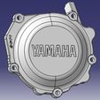Cache allumage 250 YZ 1998.jpg Ignition cover Yamaha 250 YZ 1998