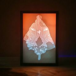 STL file shadow light box- meditation 📦・3D print design to download・Cults