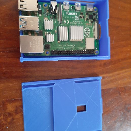 Free STL file Case for Raspberry Pi 4 B・3D printing template to ...