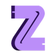 ZM.stl Letters and Numbers SEGA Letters and Numbers | Logo