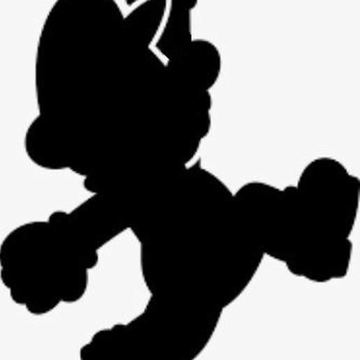 mario bros shape shower door fun 3D model