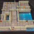 dungeon-exemple-2.jpg terrain, tile, rpg, 28 mm, d&d, Dungeon set 1 (Quick tiling system)