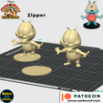 zipper-chip-and-dale-rescue-rangers-compo-01.png Zipper - Chip 'n Dale Rescue Rangers 3D figure Retro Infinity style (80 mm) : vinyl collectible 🪰