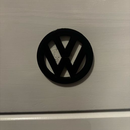 volgwagen logo 3D model