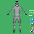 Rowe_11.jpg 3D Rigged Emile Smith Rowe Arsenal 2024