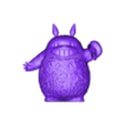 Totoro Pot - Body.stl STL file Totoro Planter・3D printable model to download