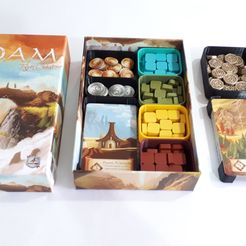 20211116_114236.jpg STL file Insert organizer - Boardgame ROAM・3D print model to download