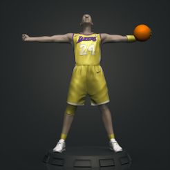 Vegito-1.jpg Fichier STL Kobe Bryant imprimable en 3D 9・Modèle à télécharger et à imprimer en 3D