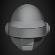 DaftPunk2FrontalBase.png Daft Punk Thomas Bangalter Silver Helmet