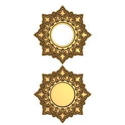 656566.jpg 3D file Photo frame stl/Mirror Frame stl file/Carved Frame printre/Round frame stl/cnc frame・Template to download and 3D print