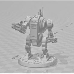 rc4.JPG Télécharger fichier STL gratuit Cuirassé moderne à motif Furibundus - Robot 28mm Sci-Fi • Modèle pour imprimante 3D, BigMrTong
