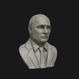 04.jpg 3D Sculpture of Vladimir Putin 3D printable model