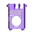 top_40mm_fan.stl 40mm Fan Top case for  "Raspberry Pi 3B+ Case" by mkellsy
