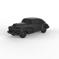 Chevrolet-Fleetline-2door-Aero-Sedan-1948.jpg 3D file Chevrolet Fleetline Aero Sedan 1948 (PRE-SUPPORTED)・3D printer model to download