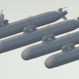 BLEKINGE-EXPORT_1.png 1/200 SUBMARINO DA CLASSE BLEKINGE A-26: MODELO DAS VARIANTES DE EXPORTAÇÃO