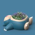 Snorlax28.jpg Fichier STL POKEMON - PLANTEUR SNORLAX・Design pour imprimante 3D à télécharger