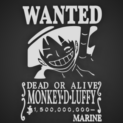 Luffy-Wanted-Sign.png Luffy Bounty