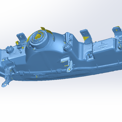 🩻 3D Scan - H*nda 89-93 Integra DA6 Headlight・ STL File for 3D printing ...