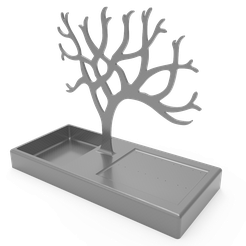 untitled.315.png Free STL file Tree Necklace Hanger・3D printer model to download