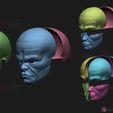 14.jpg The Watcher Mask - Marvel Comics 3D print model