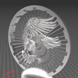 Screenshot_1.png Eagle Desktop Sculpture - Suspended 3D - Thread Art