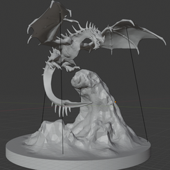 Picture2.PNG Free 3D file Impossible Dragon・3D print design to download
