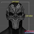 darksiders_death_mask_cosplay_3d_print_file_12.jpg Darksiders Death Mask Cosplay Helmet STL 3D Print File