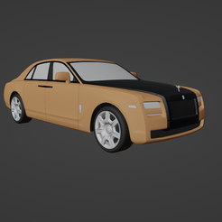 1.png Archivo STL Rolls Royce Ghost・Plan de impresión en 3D para descargar