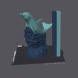 Shop8.jpg Dolphin on the rock 3MF for Bambu-Lab- 3D print model High-Polygon