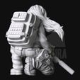 ss01a-mask-03.jpg Strife Series 01a - Cute Post-Apocalyptic Stalker Gir with Sniper Rifle & Covered Face