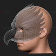 z09.jpg Squid Game Mask - Vip Eagle Mask Cosplay 3D print model