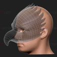 z09.jpg Calamar Juego Máscara - Vip Águila Máscara Cosplay Modelo de impresión 3D