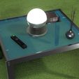 render-2.jpg Coffee Table 3D Model Set