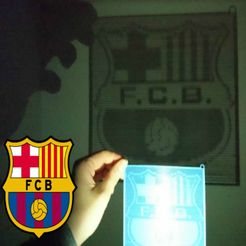 FotorCreatedFCB.jpg Fichier STL gratuit halftone FC.BARCELONA・Modèle pour imprimante 3D à télécharger