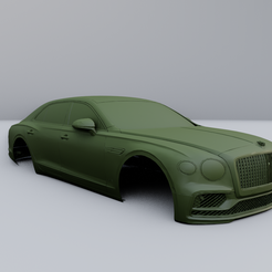 1.png Fichier STL Bentley Flying Spur 2020・Design à télécharger et à imprimer en 3D