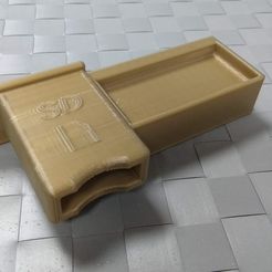 IMG_20181022_192024.jpg Free STL file Ender 3 MicroSD to SD bracket・Object to download and to 3D print