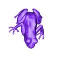 Crouching Dart Frog.stl Crouching Dart Frog