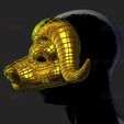 default.139.jpg Squid Game Mask - Vip Buffalo Mask Cosplay 3D print model