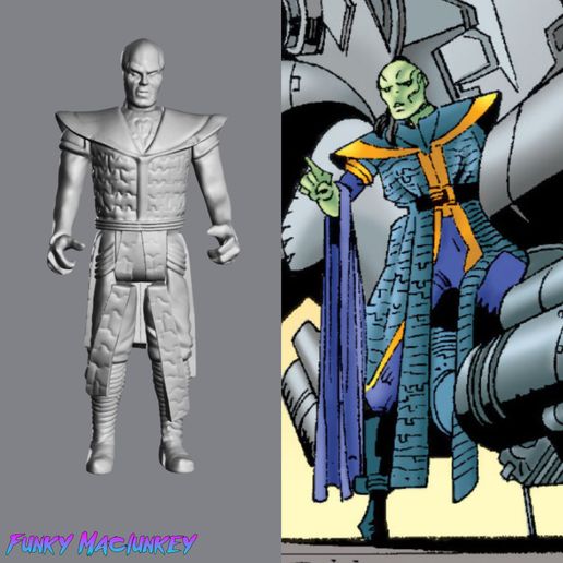 Xizor-main.jpg VINTAGE STAR WARS KENNER-STYLE PRINCE XIZOR (SHADOWS OF THE EMPIRE) ACTION FIGURE