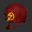 The_Flash_Helmet_006_3d_print.png The Flash Helmet Cosplay Superhero - DC Comics Fandome