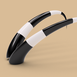 Blitzos-Hörner-v2.png STL file Helluva Boss Blitzos horns with headband・3D print design to download