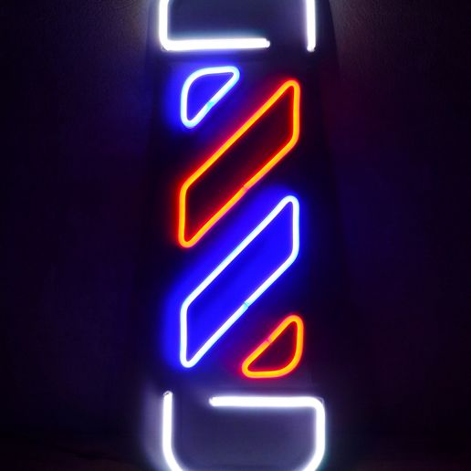 🖼️ Led Neon Pole Frame・ STL File for 3D printing・Cults