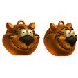 JPG3.jpg Download STL file Christmas ball Tiger • 3D printing template, Giordano_Bruno