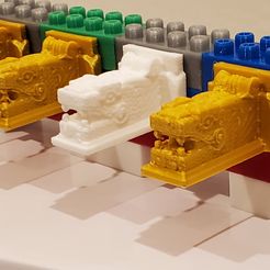 20200119_171357.jpg Montini Aztec Dragon Head (Lego Compatible)