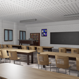8.png School and Classroom Interior