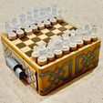 055180B5-6626-4D7E-B89E-4B6C86D6B8E0.jpeg Crystal Medieval Chess Drawer Set