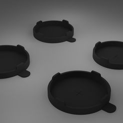 lids.jpg Free STL file Festival cup lids (300/500 ml)・Model to download and 3D print